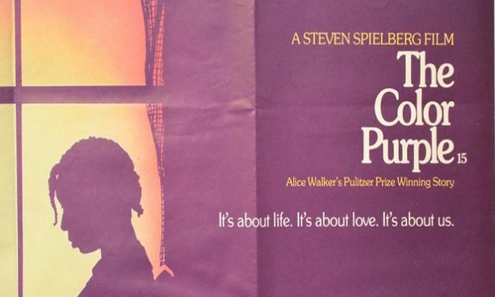 Originalni filmski plakat za Boju purpura Stivena Spilberga, dostupan na Altaniki.