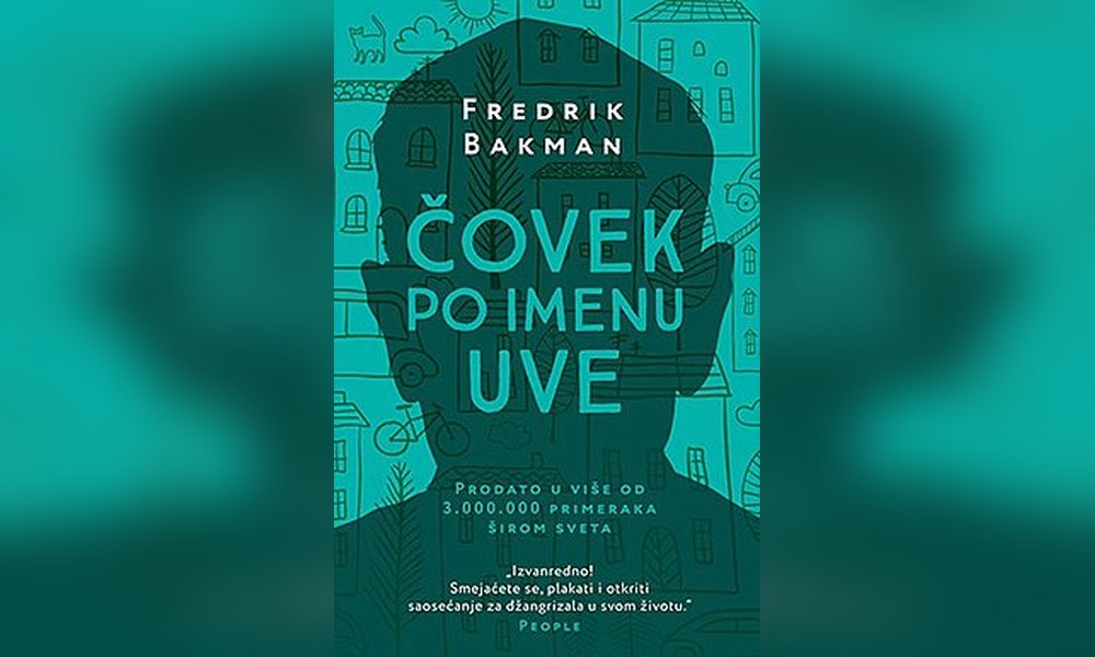 Originalna korica knjige Čovek po imenu Uve Fredrik Bakman na Altanici